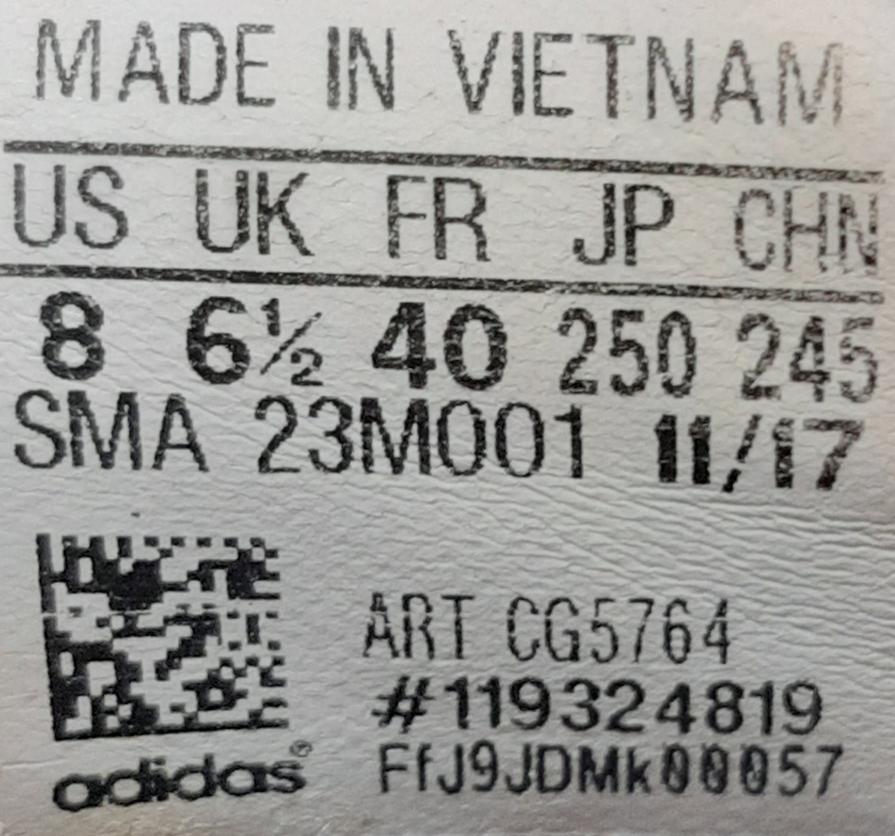 EUR SIZE 40 | Adidas Cloudfoam Racer TR