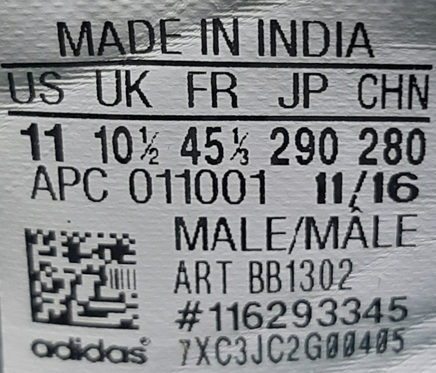 EUR SIZE 45.5 | Adidas EQT Support ADV