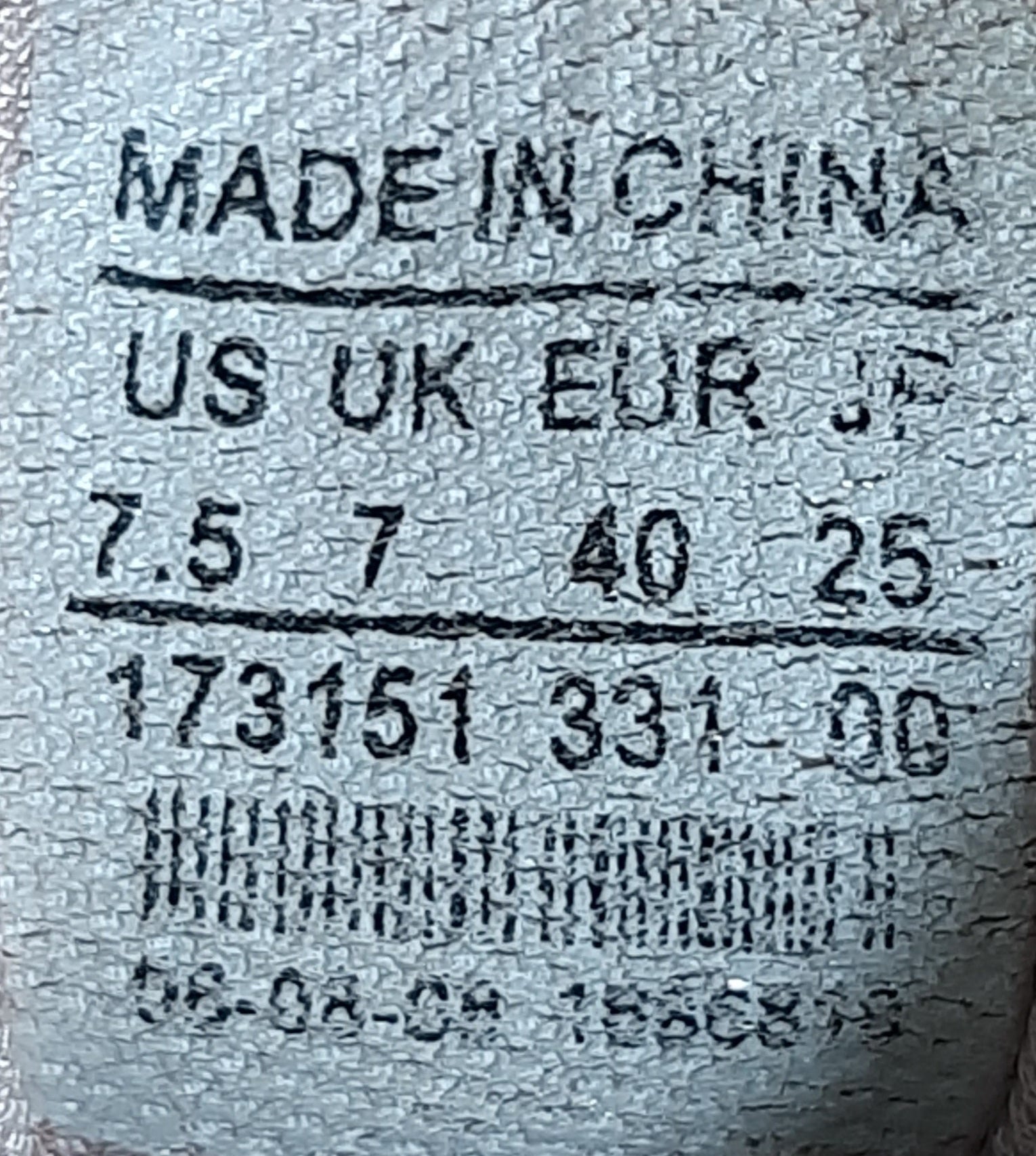 EUR SIZE 40 | X One jogger