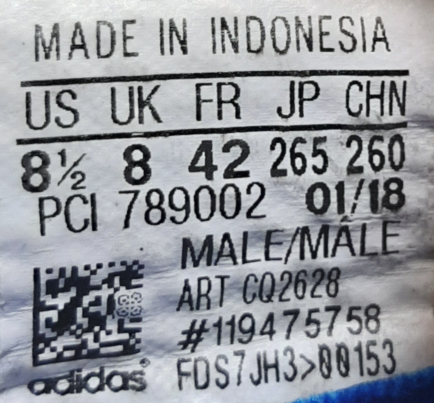 EUR SIZE 42 |  Adidas Deerupt Runner